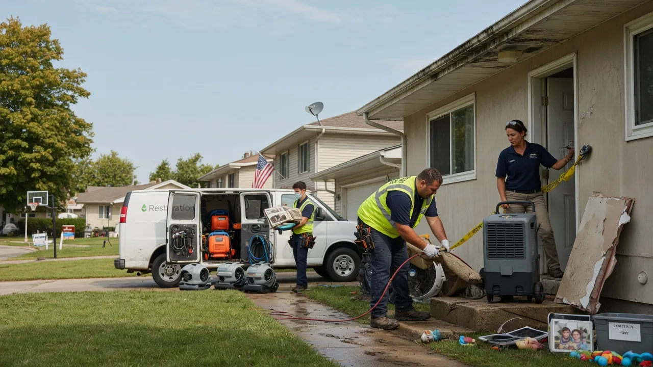 Water Damage Restoration in Waterloo, IL near me